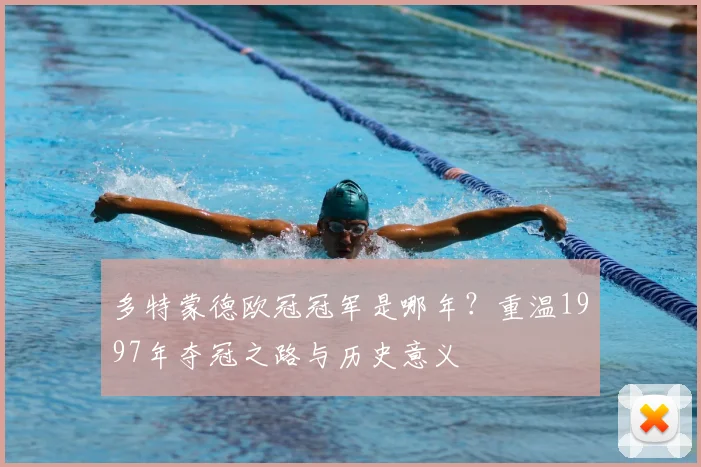 多特蒙德欧冠冠军是哪年？重温1997年夺冠之路与历史意义